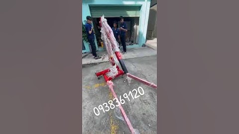 Cẩu móc động cơ 2tấn Torin ,gấp gọn #thietbigara #otoxehoi #car #marketing