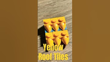 Yellow 🏡 Roof Tile 🌆 #city #roof #roofing #tiles #modular #music #dance #instrumental #lego #legos