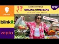 Garima reviews  online vs offline grocery shopping  which is better lets find out