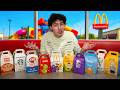 SOBREVIVÍ 24 HORAS SOLO CON COMIDA PARA NIÑOS ???? | Leo Study