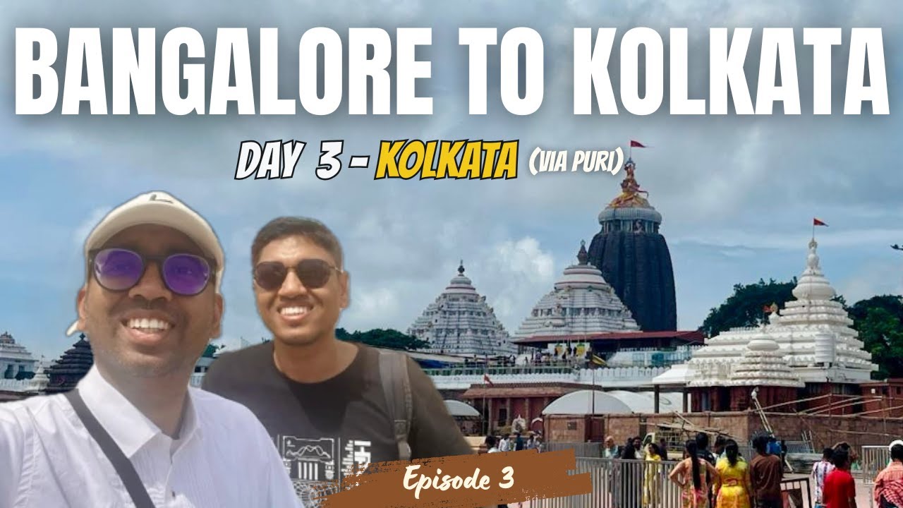 Bangalore to Kolkata By Car | Day 3- Bhubaneswar to Kolkata via Puri | 500 KM in Maruti Suzuki Ignis