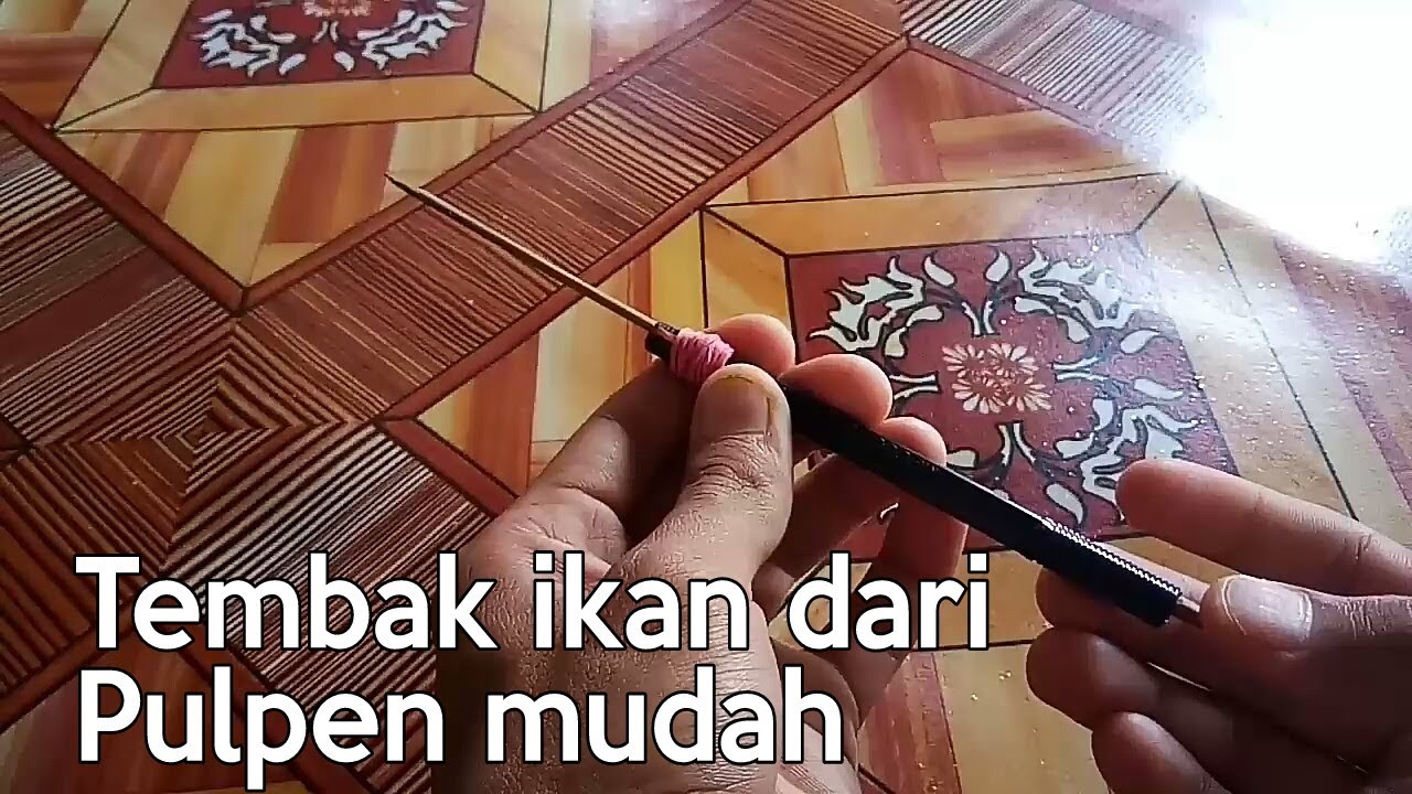  cara  membuat  panah ikan  dari  pulpen YouTube