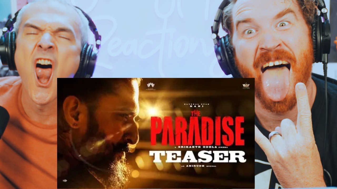 Thumbnail for The Paradise Official TEASER (Telugu) | Nani | Anirudh Ravichander | REACTION!!