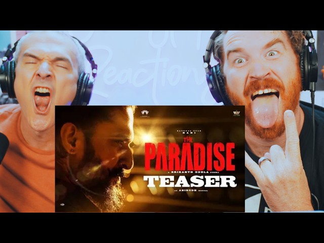 Thumbnail for The Paradise Official TEASER (Telugu) | Nani | Anirudh Ravichander | REACTION!!