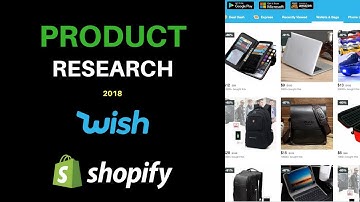 Shopify Product Research - Wish.com