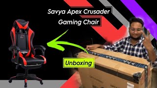 Apex Crusader Gaming Chair ( UNBOXING) | BEST GAMING CHAIR UNDER 8999 | in Hindi | Ravitech | Part 1