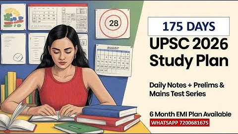UPSC 2026 Prelims + Mains Test Series | India’s Biggest Self Study Batch | 175 Days Plan | Vysh IAS