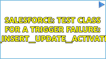 Salesforce: Test Class for a trigger failure: CANNOT_INSERT_UPDATE_ACTIVATE_ENTITY (3 Solutions!!)