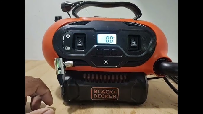 The BLACK+DECKER™ AC/DC Multi-Voltage Inflator 