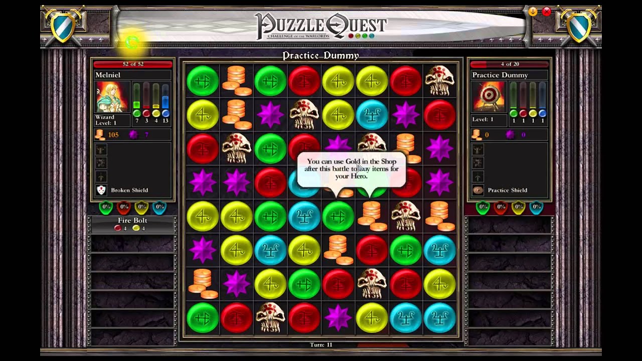 Let's Play Puzzle Quest - Part 01