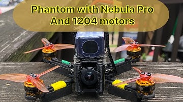 GepRC Phantom flight test with Nebula Pro camera and 1204 motors.  Great combo.