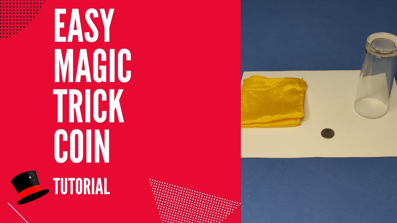 How To Make A Coin Disappear And Reappear Easy Magic Trick Tutorial