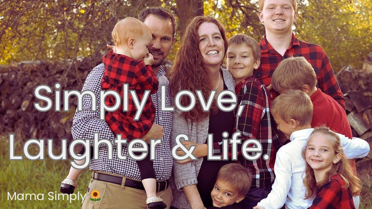 Большая семья, полные сердца ♥️Жизнь с 8 детьми | Мама просто