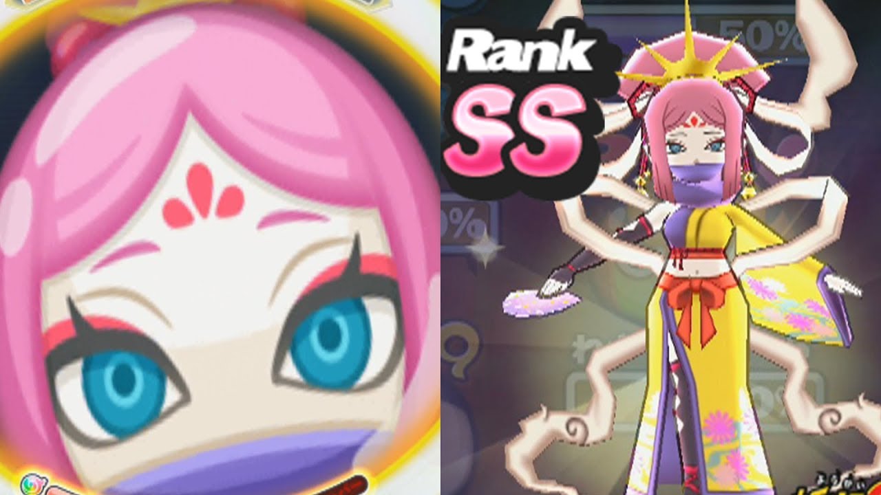 Yo-Kai Watch Puni Puni - Shadow Side Scramble Battle - Genma Omatsu SS Rank