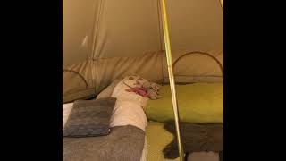 4m Bell Tent with Stove Hole