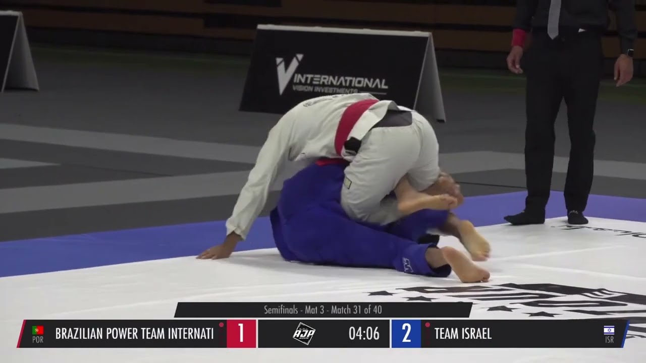 BRUNO BORGES vs SAAR SHENMESH - AJP TOUR EUROPE