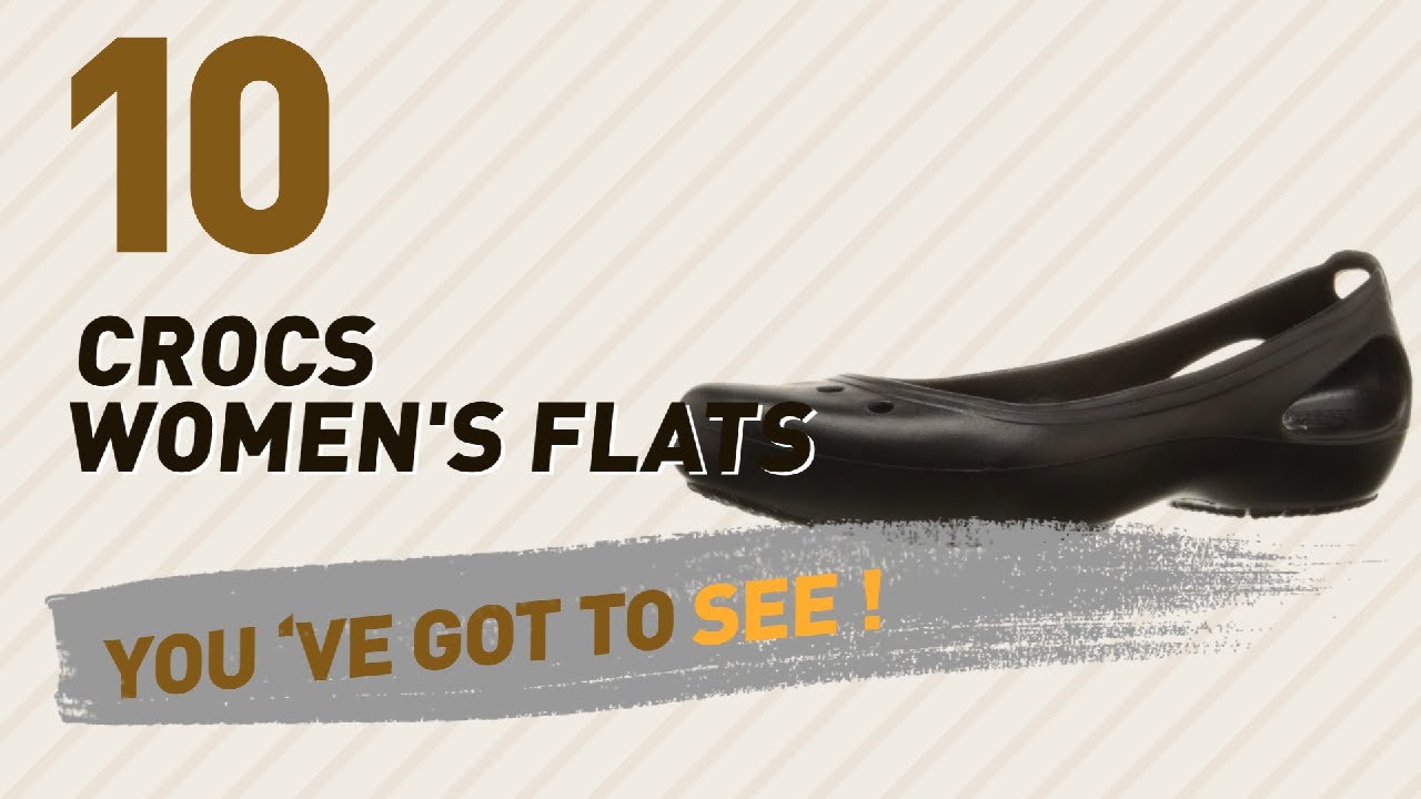 Crocs Women's Flats // New & Popular 2017