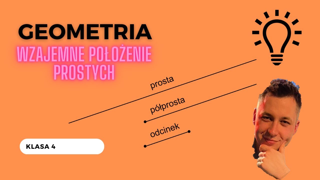Figury Geometryczne Zadania Klasa 4 Wzajemne położenie prostych - Lekcja 2 - Klasa 4 - Figury geometryczne