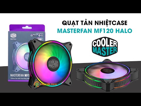 Quạt tản nhiệt fan case 12cm Cooler Master MasterFan MF120 HALO