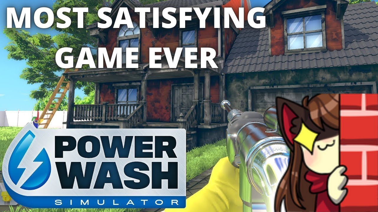 MOST SATISFYING GAME EVER || powerwash simulator highlights