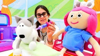 Benekli’yi veterinere götürüyoruz. Veteriner oyunu