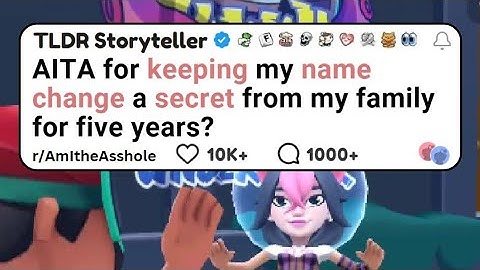 AITA for keeping my name change a secret from my family for five years?