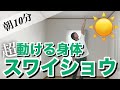 【朝10分】最強ストレッチスワイショウで疲れ知らず☀️出勤前、運動前後に最適！