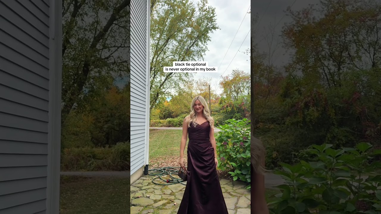 black tie optional wedding guest dress from 