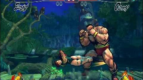 StreetFighterIV on msi 9600gt 1gb