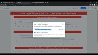 How to get Shareable link of a Looker or data studio Dashboard|How to share looker dashboard #looker