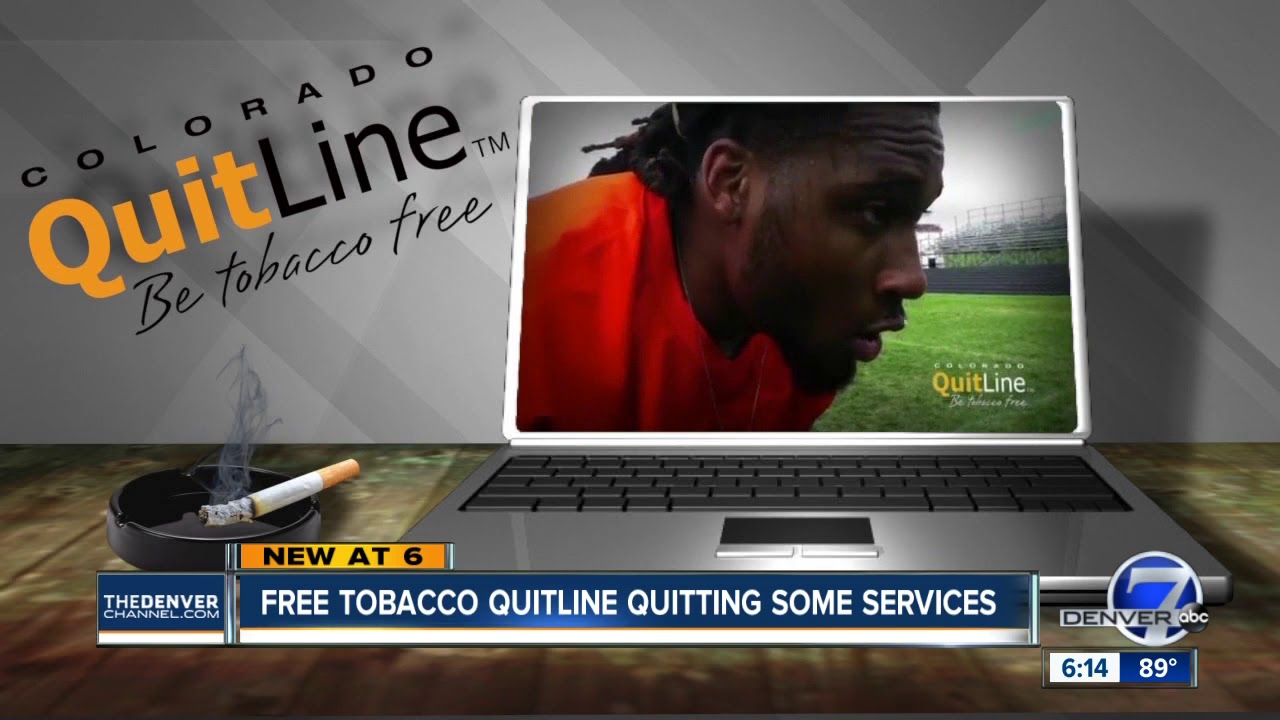 tobacco free colorado Colorado's QuitLine sees huge uptick, forced to reduce services due to lack  of funding