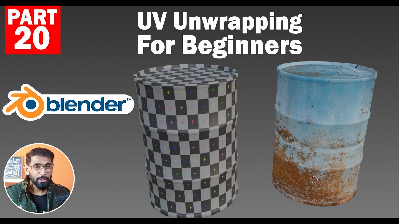 Blender Part - 20 | UV Unwrapping For Beginners - YouTube