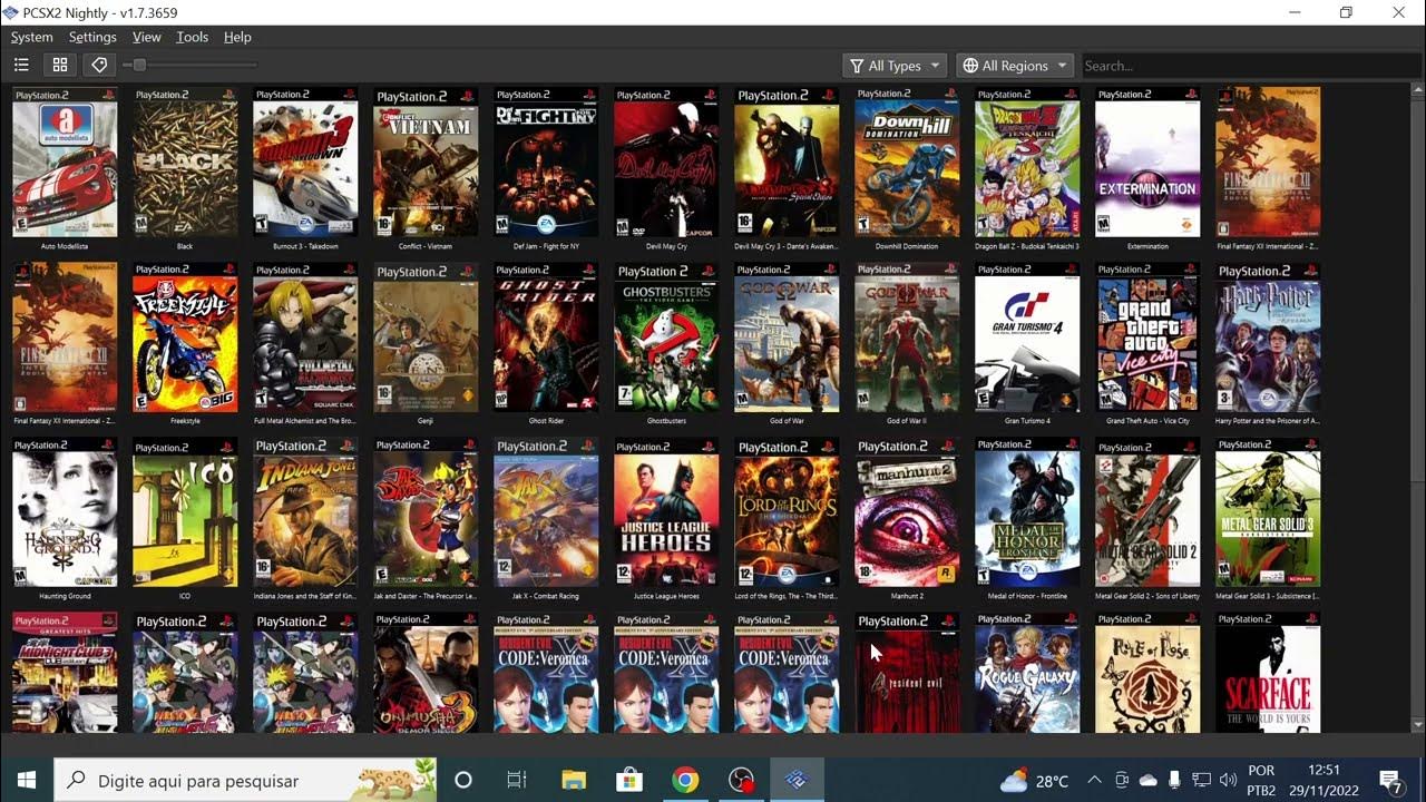 Como colocar as capas dos jogos do pcsx2 automaticamente youtube
