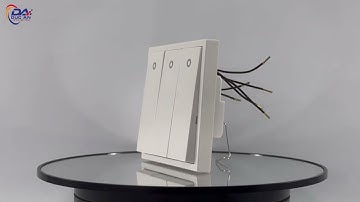 [Simon i7 701034] Công tắc 3, 2 chiều, có đèn báo LED, chuẩn vuông, màu trắng