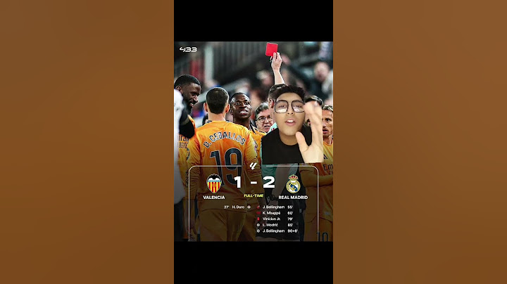 فوز ريال مدريد على فالنسيا بريمونتادا💥🚨🤯🤯🤯#ريال_مدريد