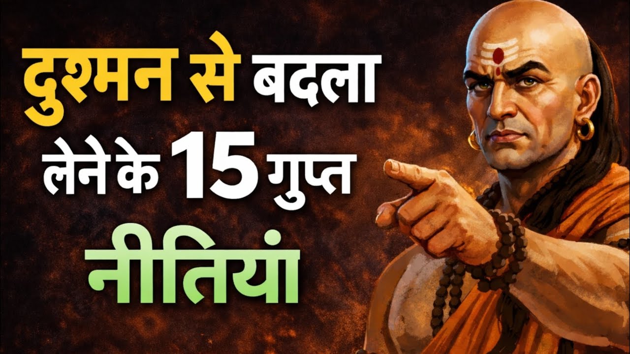 लड़े बिना दुश्मन से बदला लेने के 15 चाणक्य की गुप्त नीति || chanakya niti