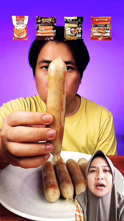 EATING SAUSAGES OF VARIOUS BRANDS @JonCit91 #mukbang #food #snacks #foodie #snacks #emoji #asmr
