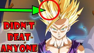 NO Transformation EVER Won The Day in Dragon Ball