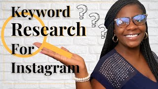 DO KEYWORDS WORK ON INSTAGRAM (how to find keywords for Instagram) screenshot 4