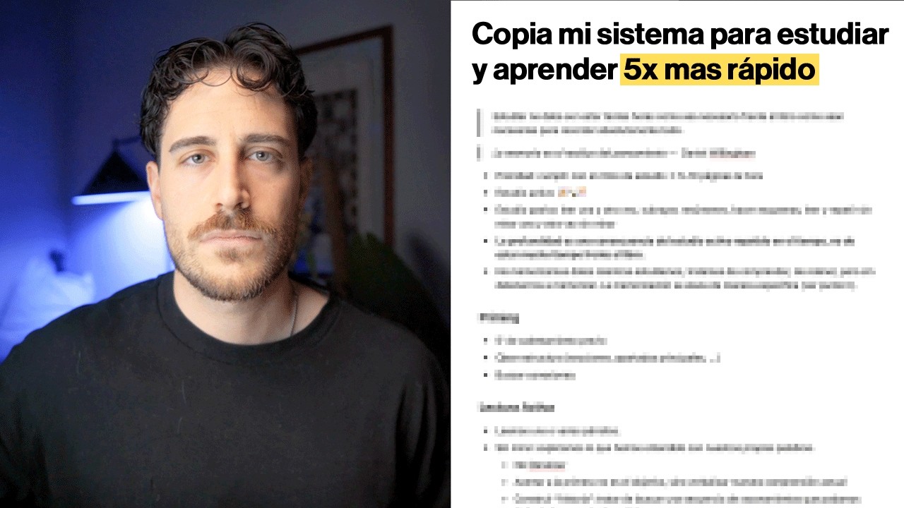 Cómo Aprender tan Rápido que crean que tienes un DON (para opositores y universitarios)