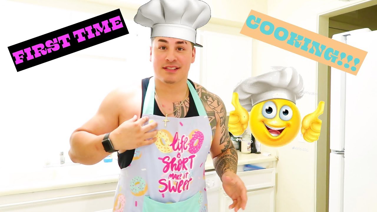FIRST TIME COOKING!!! (EVER) - YouTube