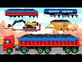 Tebak Gambar Dengan benar Karoseri Truk Panjang! Truk Pasir, Truk Molen, Carrier Car, Truk tangki43