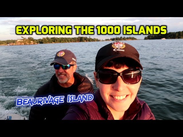 Making Memories by sailing and exploring the 1000 Islands.  Beaurivage Anchorage.