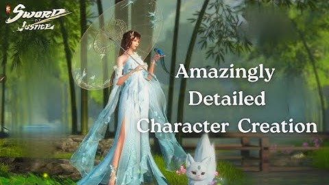 Sword of Justice: Global Launch Custom Character Creation 