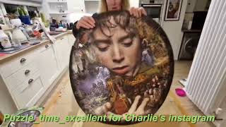 Lord Of The Rings pick up puzzle challenge complete. Puzzle_time_excellent on instagram