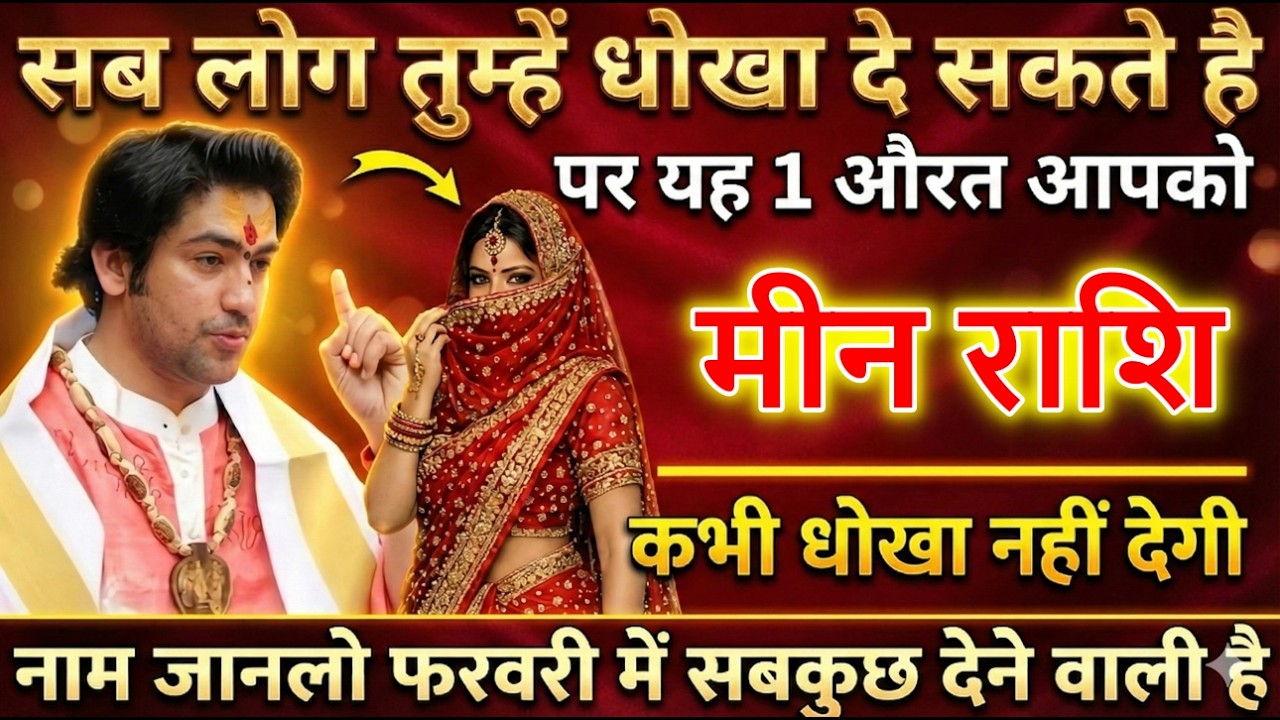 मीन राशि सब लोग आपको धोखा दे सकते हैं पर यह 1 औरत, आपको कभी धोखा नहीं देगी