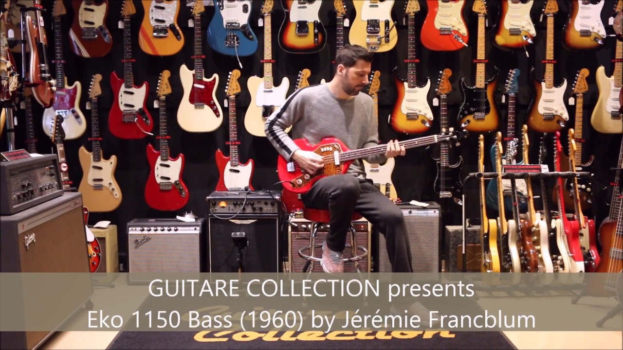 GUITARE COLLECTION presents Eko 1150 Bass from 1960 by Jérémie Francblum