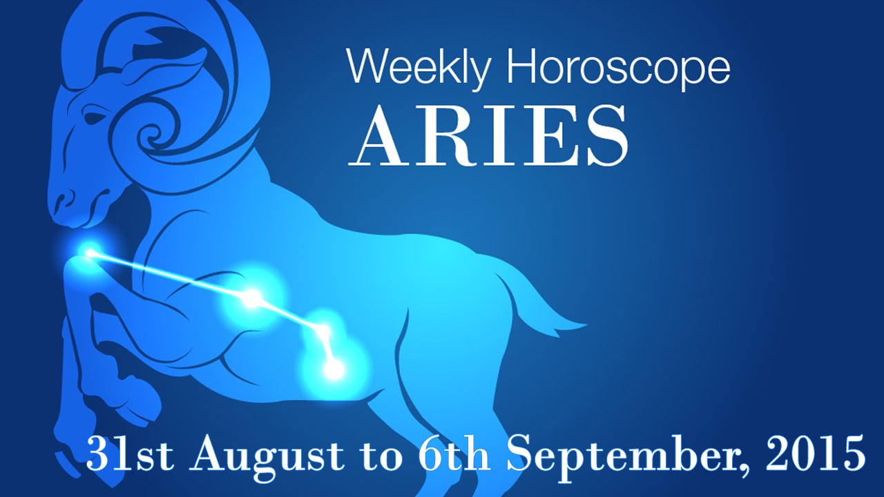 Aries Weekly Horoscope From 31st August 2015