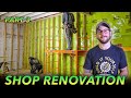 WORKSHOP RENOVATION PART 3 : Framing Walls &amp; Windows