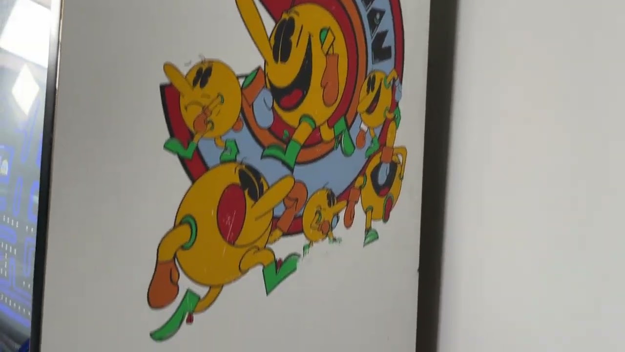 Very Rare Puck Man Namco (1980) Video Game Arcade